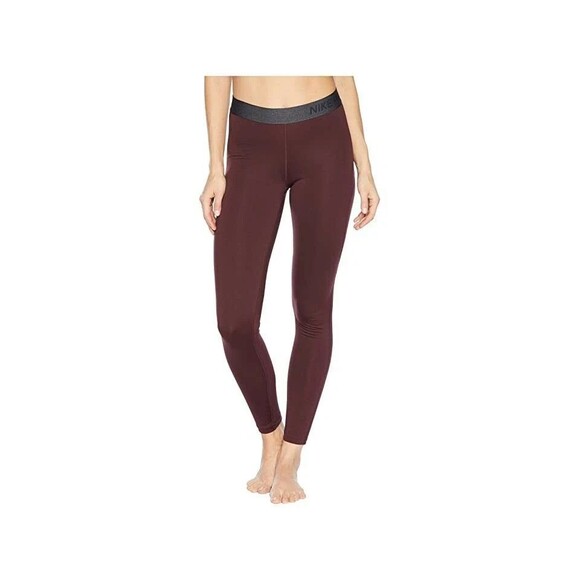Nike Pants - Nike Pro Women’s Leggings XS Burgundy Nike Dri Fit Leggings